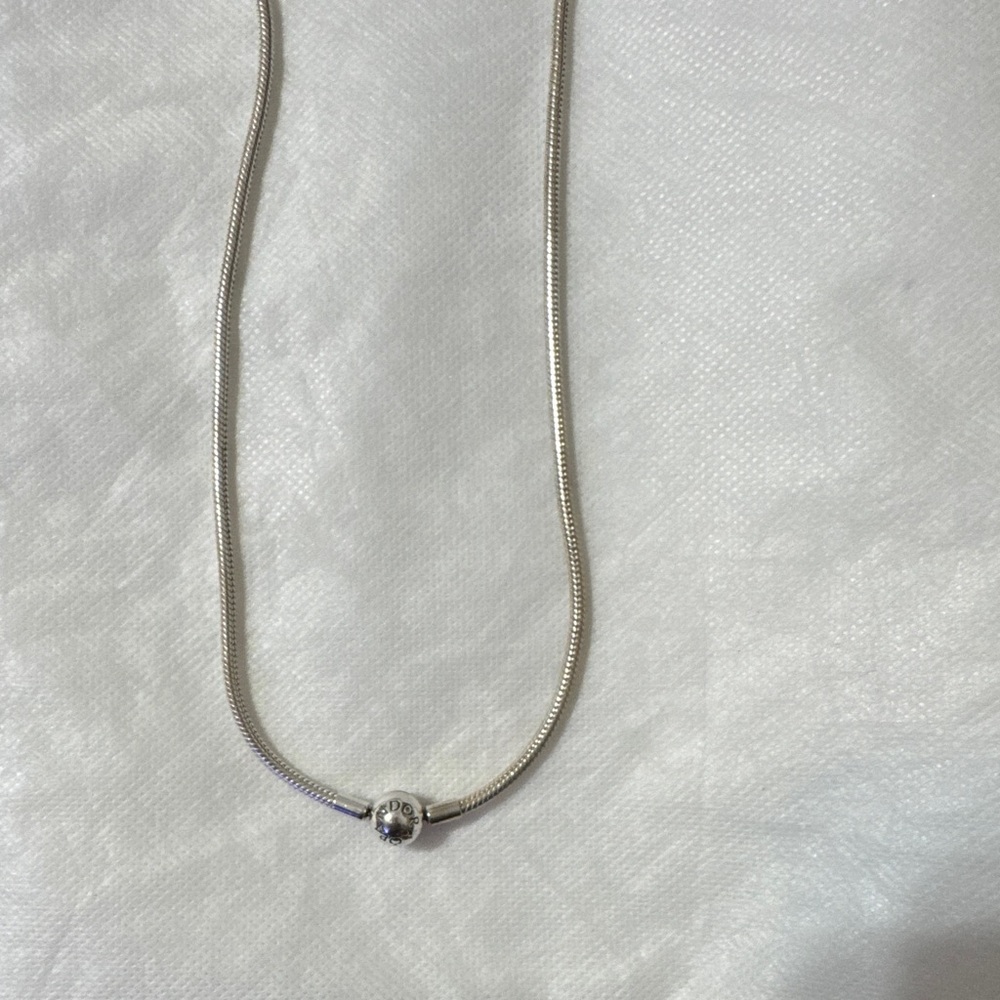 Pandora Silver Snake Chain Necklace